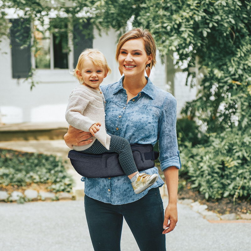 Hip Seat Baby Carrier Denim image number 2